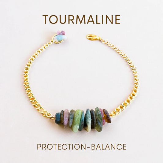 Handmade Tourmaline Bracelet