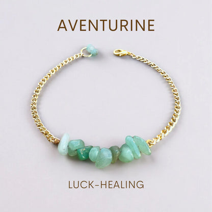 Handmade Aventurine Bracelet gemstone bracelet LUNARITY GARAGE   