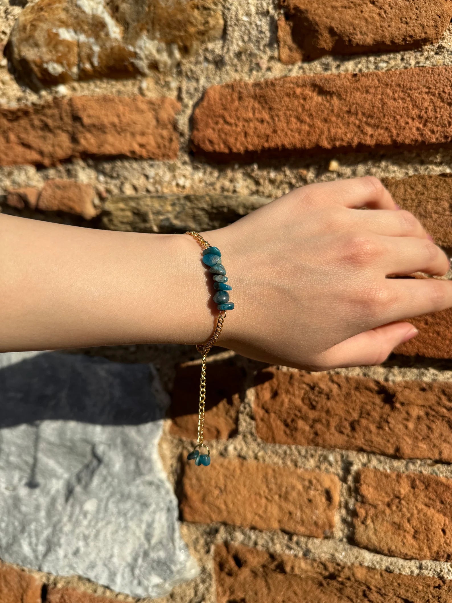 Handmade Apatite Bracelet gemstone bracelet LUNARITY GARAGE