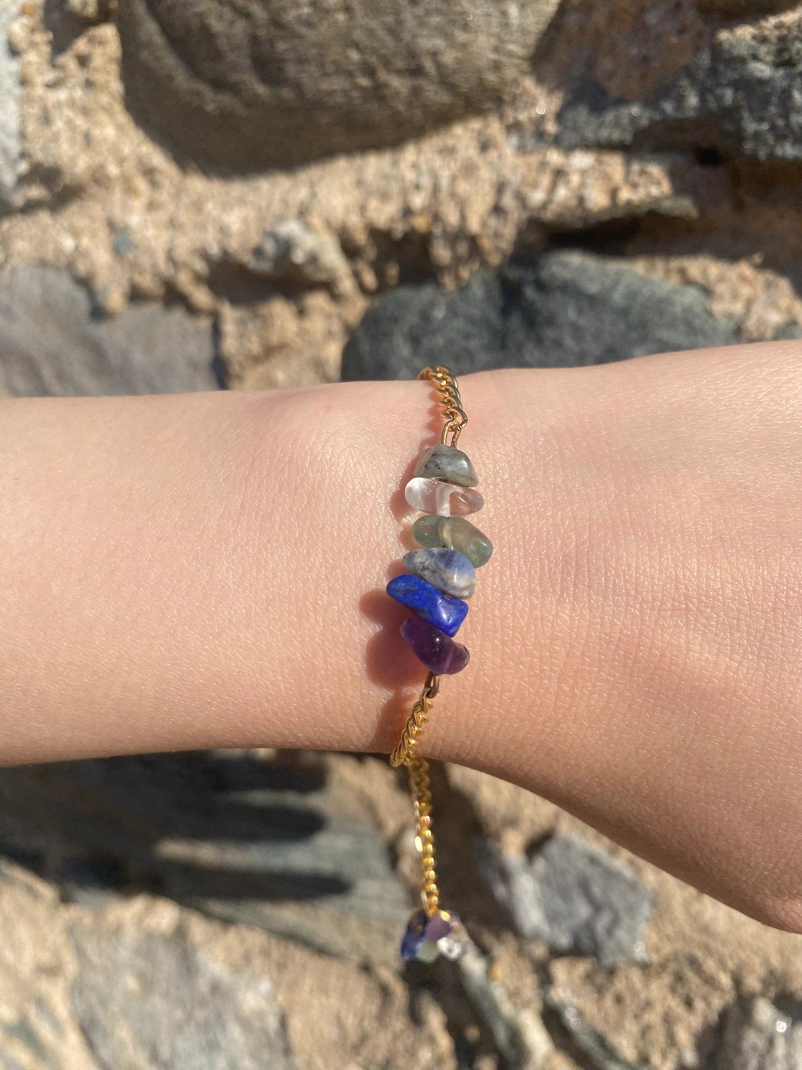 Third Eye Chakra Bracelet Chakra Bracelet LUNARITY GARAGE