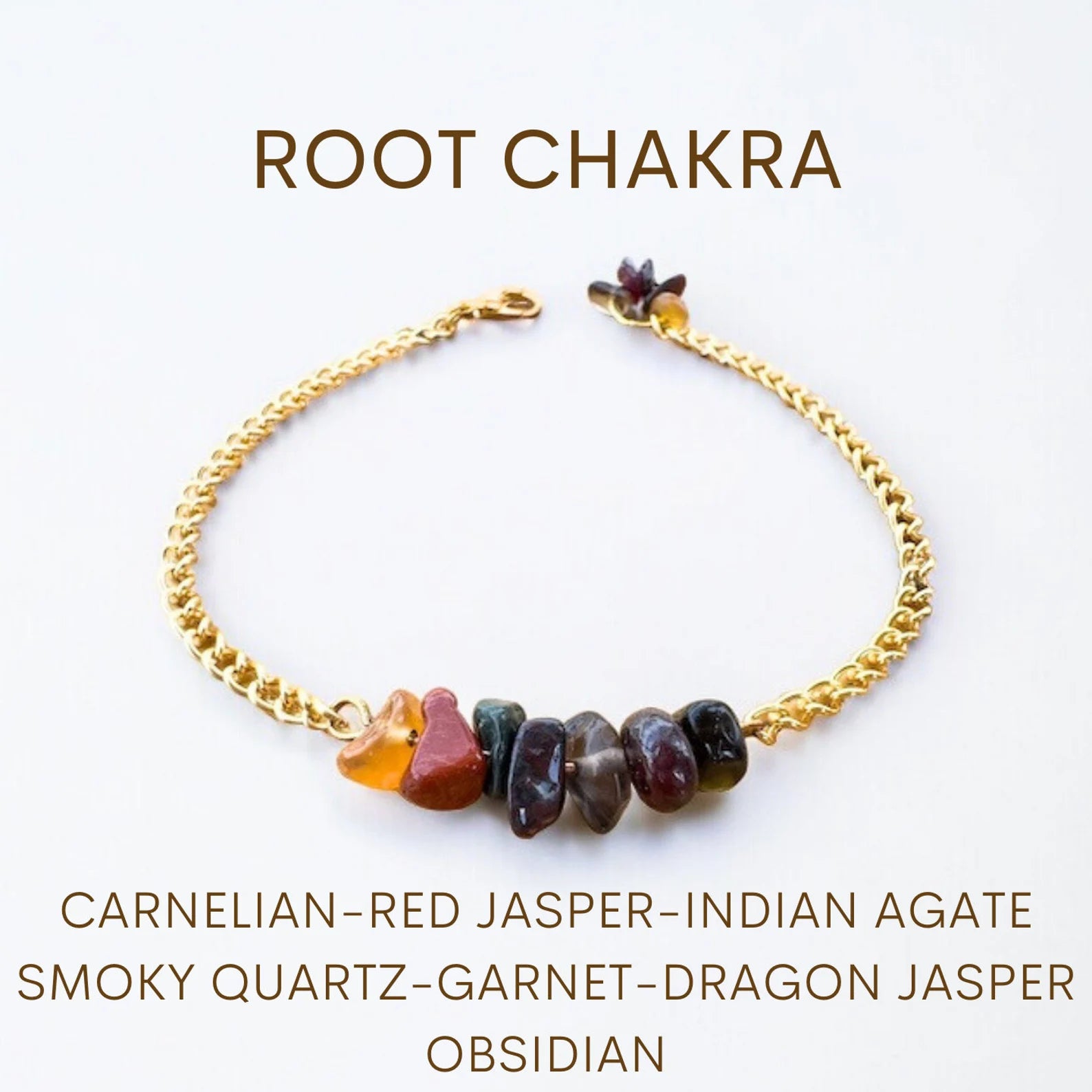 Root Chakra Bracelet Chakra Bracelet LUNARITY GARAGE