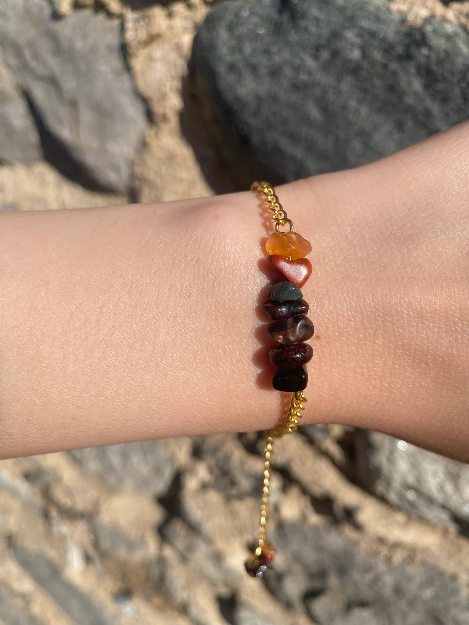 Root Chakra Bracelet Chakra Bracelet LUNARITY GARAGE
