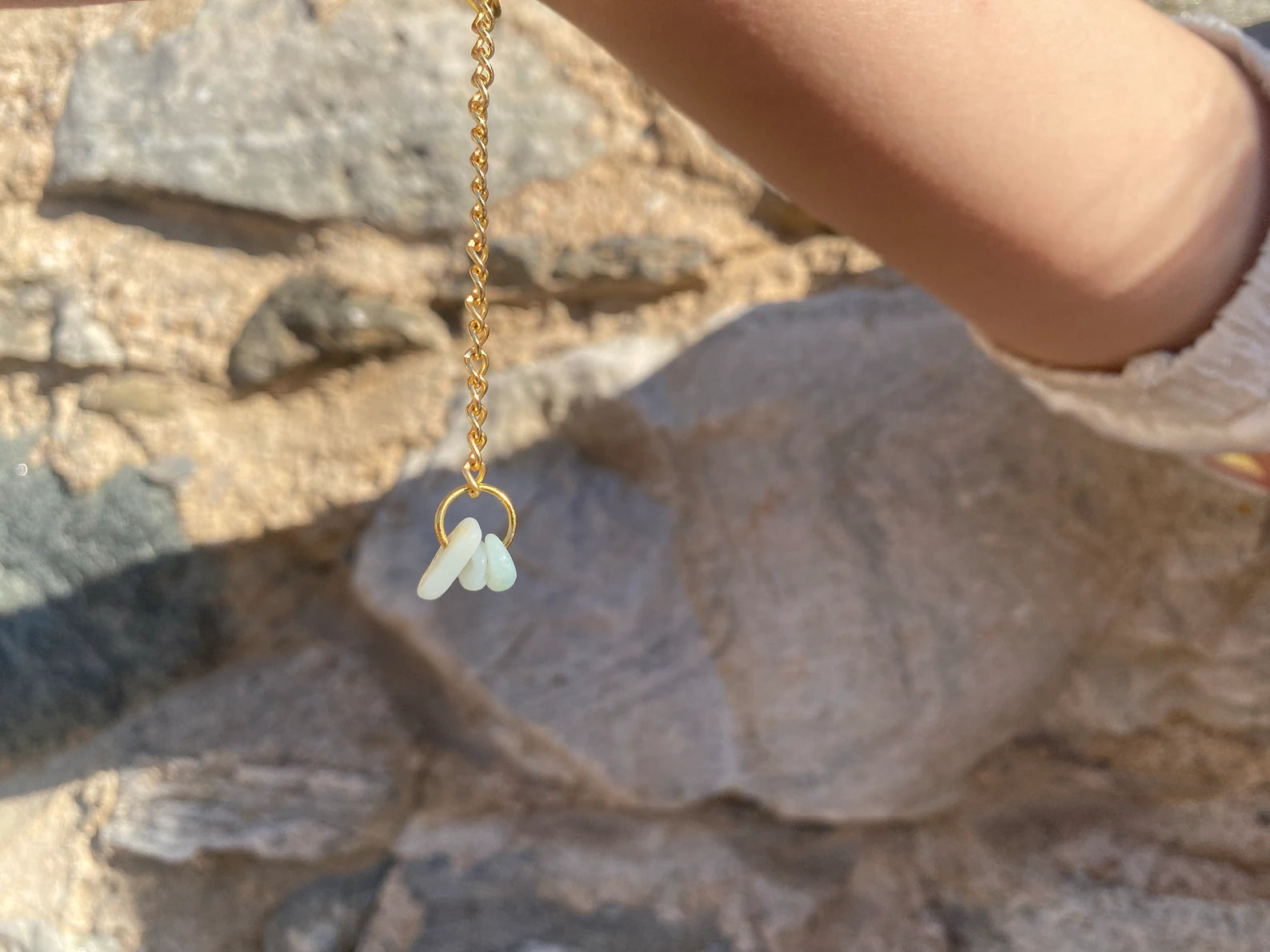 Handmade Amazonite Bracelet gemstone bracelet LUNARITY GARAGE