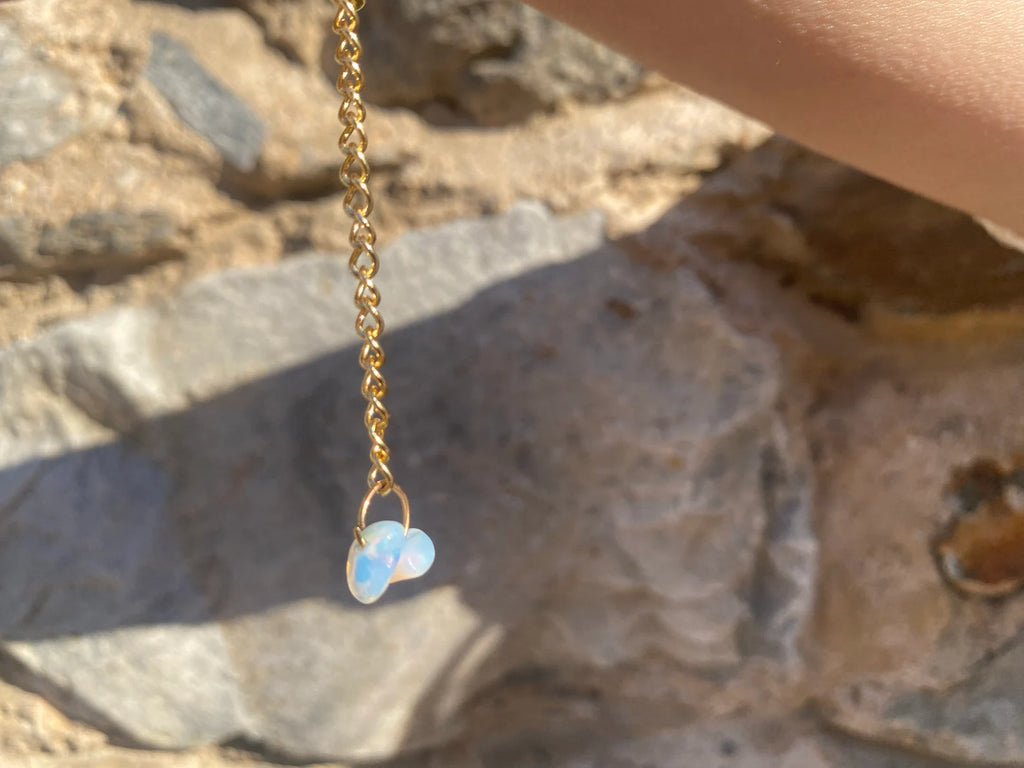 Handmade Opalite Bracelet gemstone bracelet LUNARITY GARAGE   