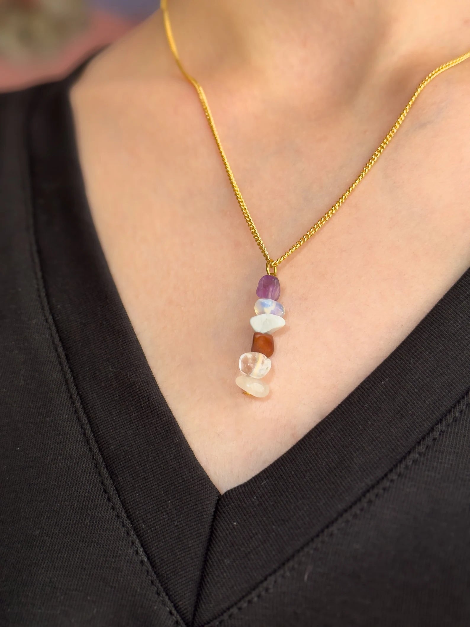 Cancer Zodiac Minimalist Necklace necklaces LUNARITY GARAGE