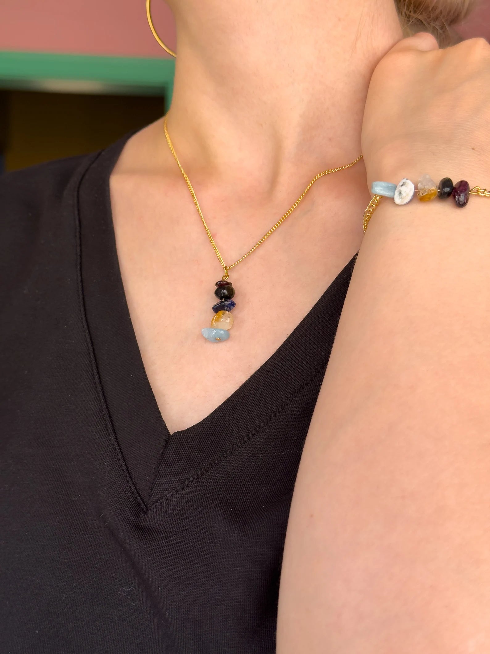 Scorpio Zodiac Minimalist Necklace necklaces LUNARITY GARAGE