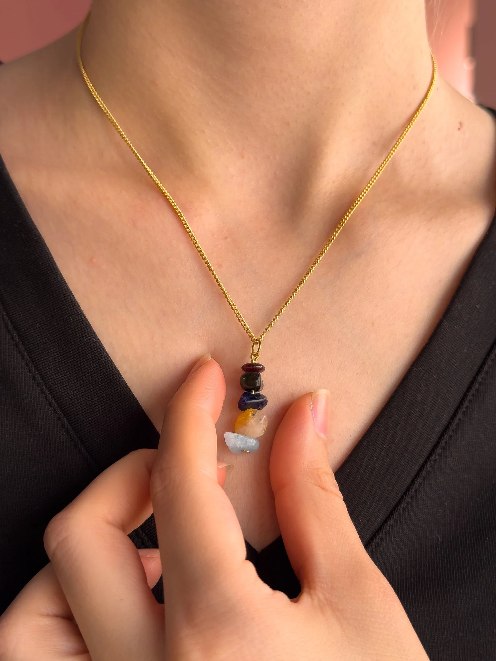 Scorpio Zodiac Minimalist Necklace necklaces LUNARITY GARAGE