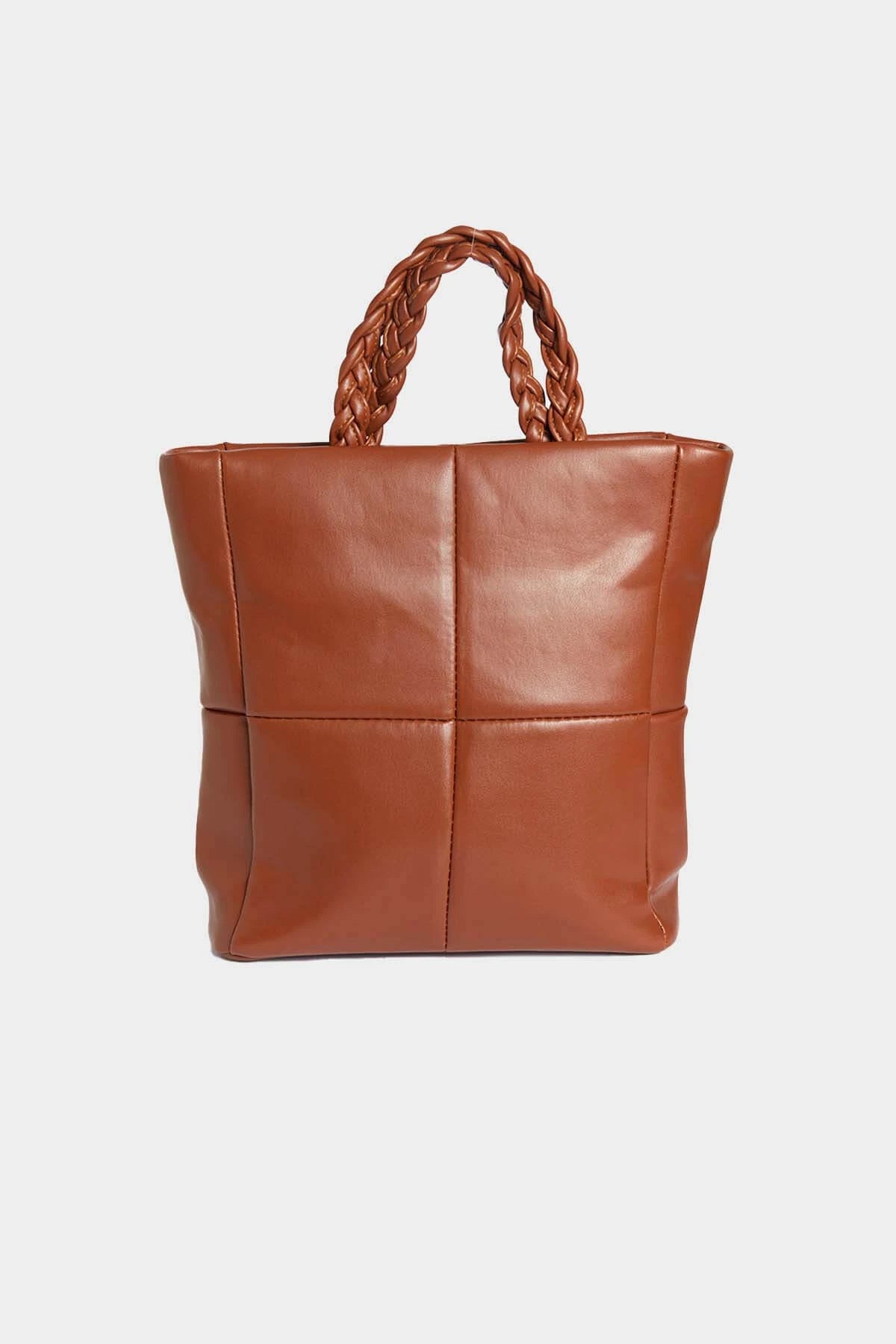 Knit Handle Hand Bag handbag LUNARITY GARAGE   