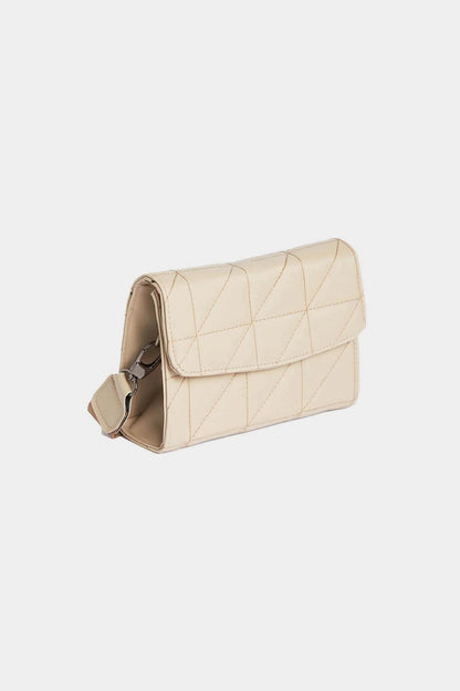 Quilted Stitched Covered Bag crossbody bag LUNARITY GARAGE   