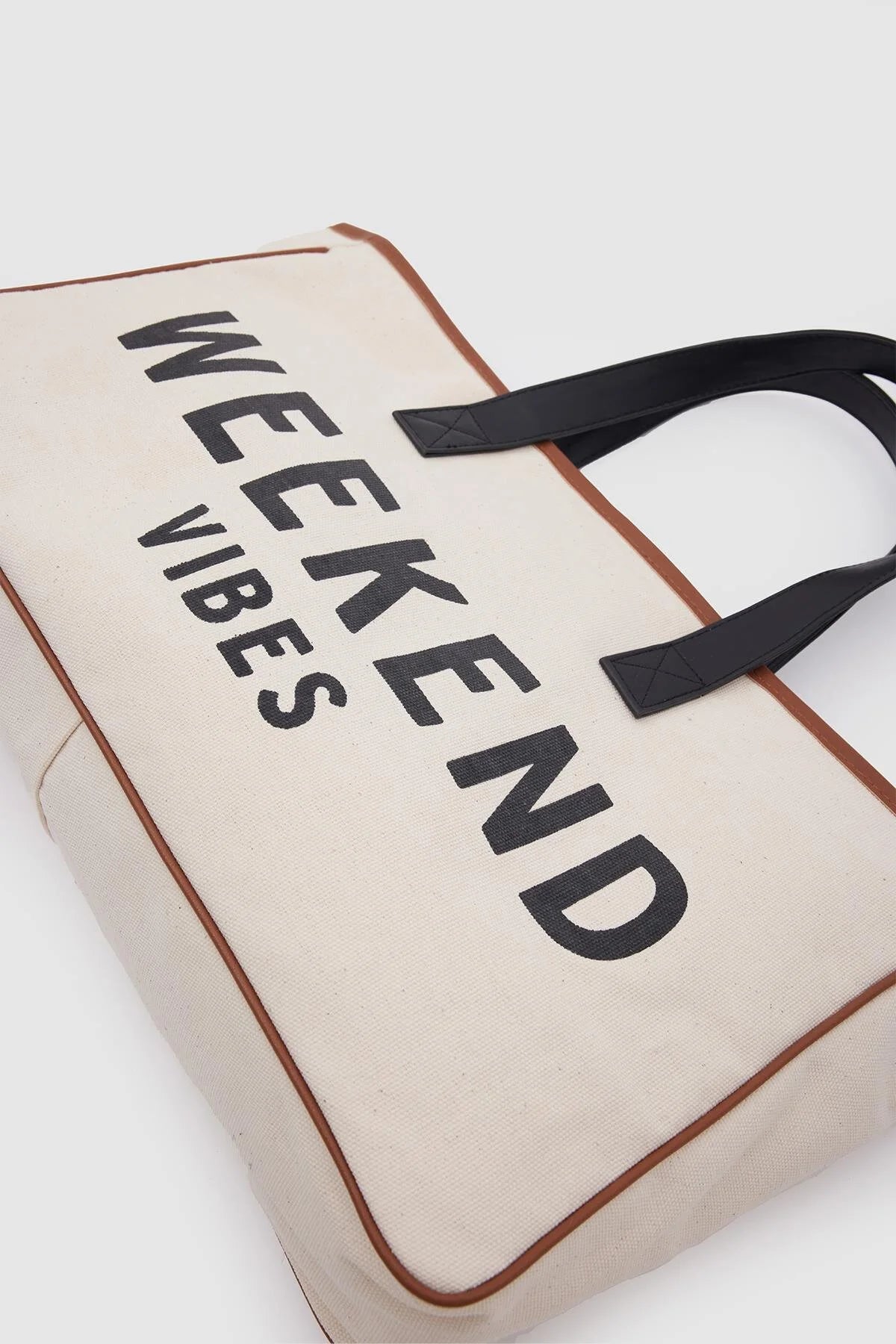 Canvas Fabric Bigger Shopper Bag Weekend bag LUNARITY GARAGE   