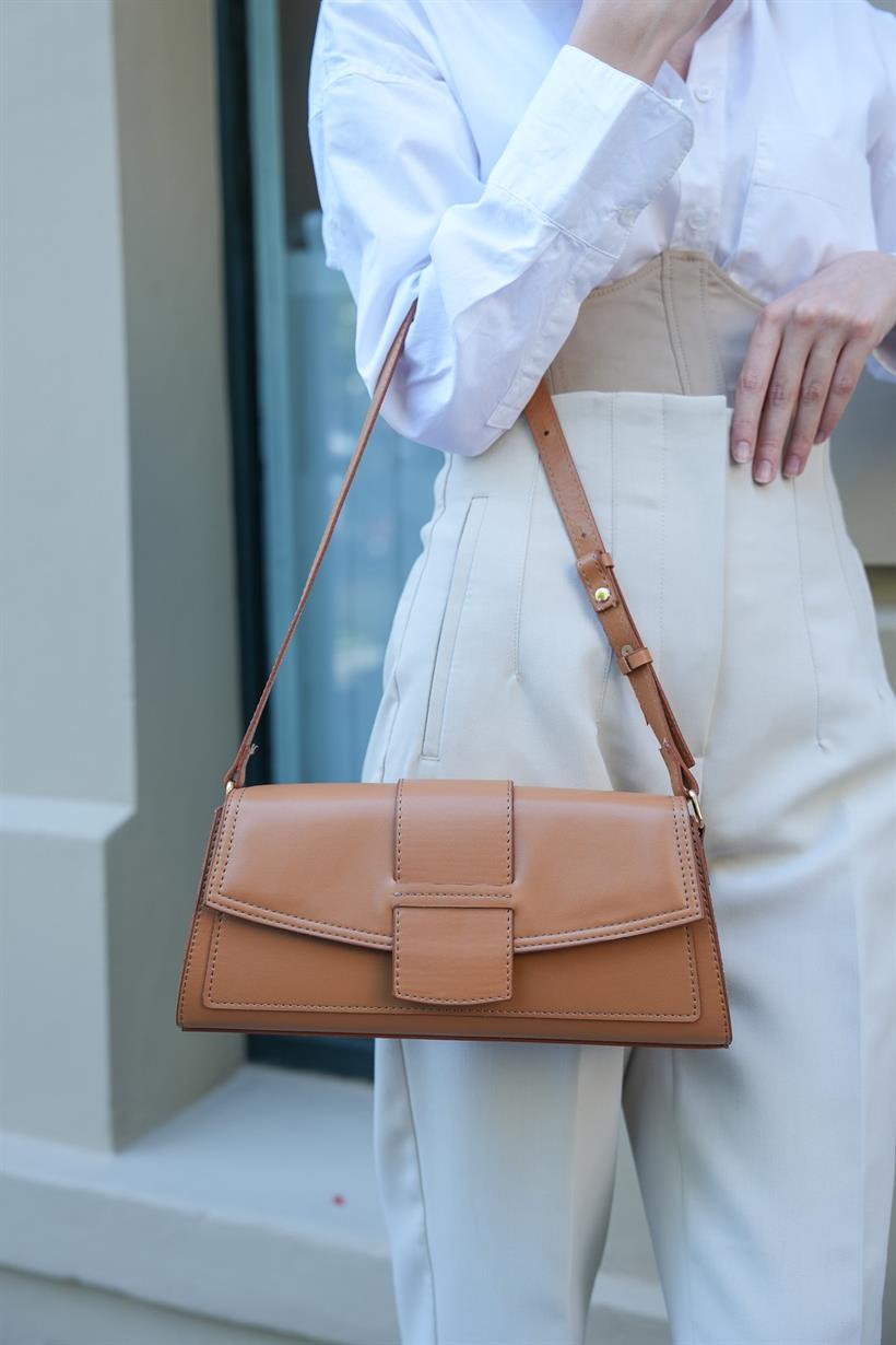 Caramel Rectangular Bag bag LUNARITY GARAGE