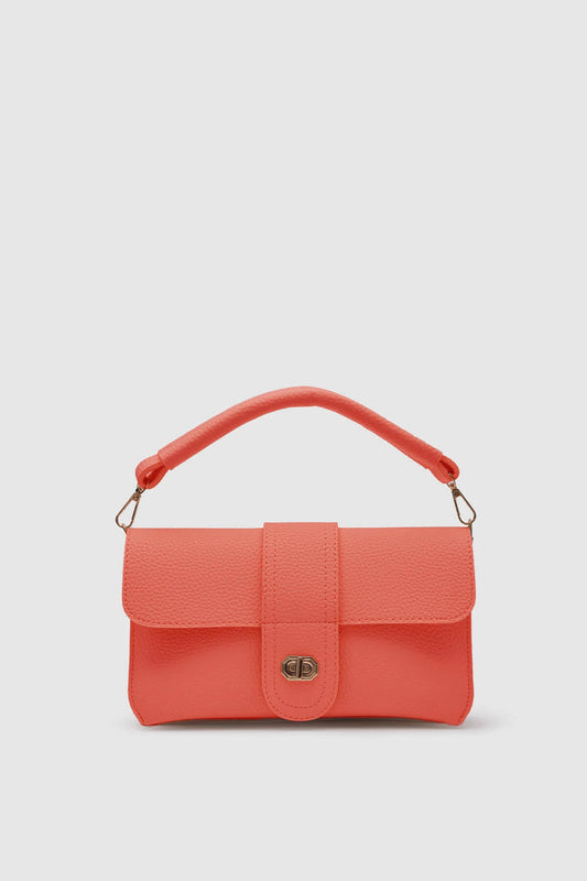 Karen Chain Strap Hand and Crossbody Bag handbags LUNARITY GARAGE Orange  