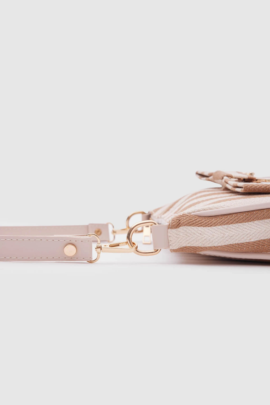 Kate Orange Buckled Denim Baguette Bag baguette bags LUNARITY GARAGE   
