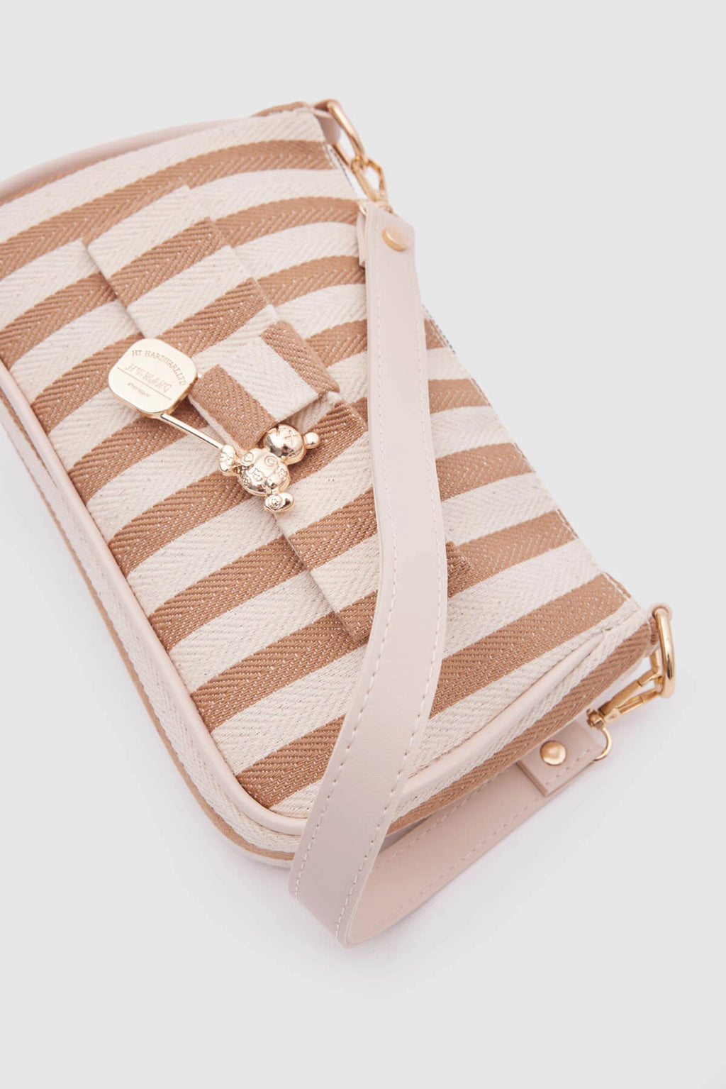 Kate Orange Buckled Denim Baguette Bag baguette bags LUNARITY GARAGE   