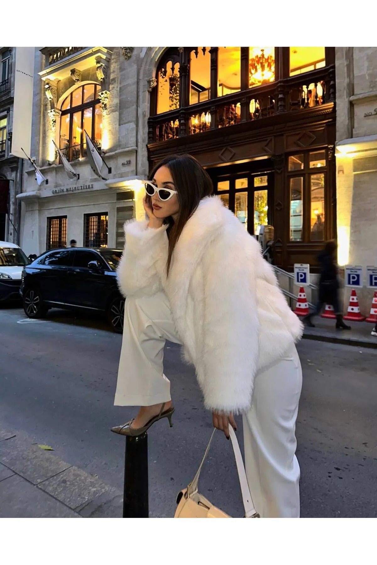 Soft Touch Oversized Premium Fur Plush Coats Fur Plush Coat LUNARITY GARAGE