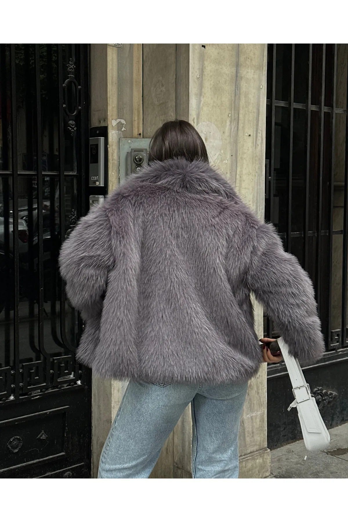 Soft Touch Oversized Premium Fur Plush Coats Fur Plush Coat LUNARITY GARAGE