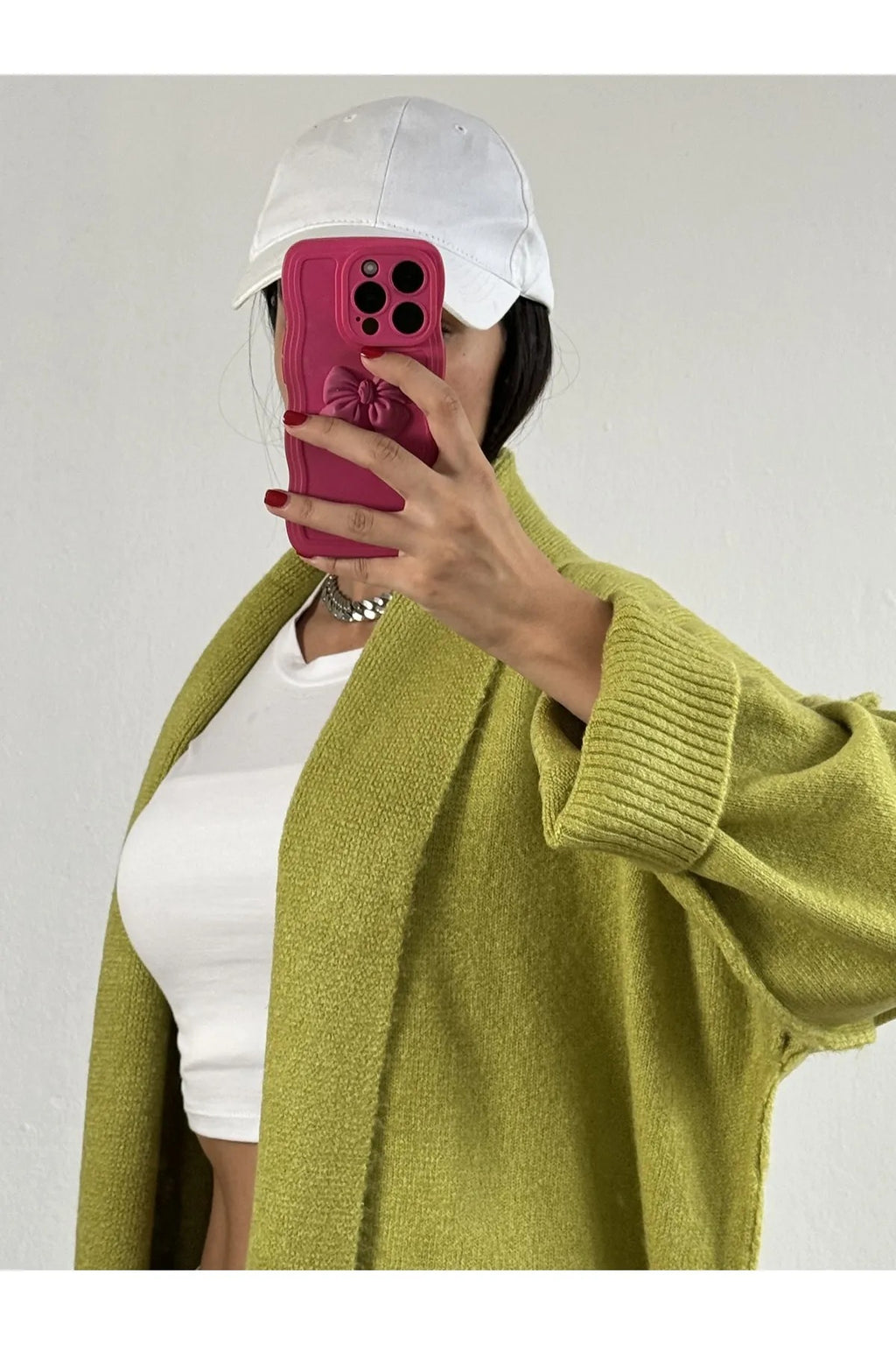 Oversized Gray Cardigan cardigan LunarityGarage