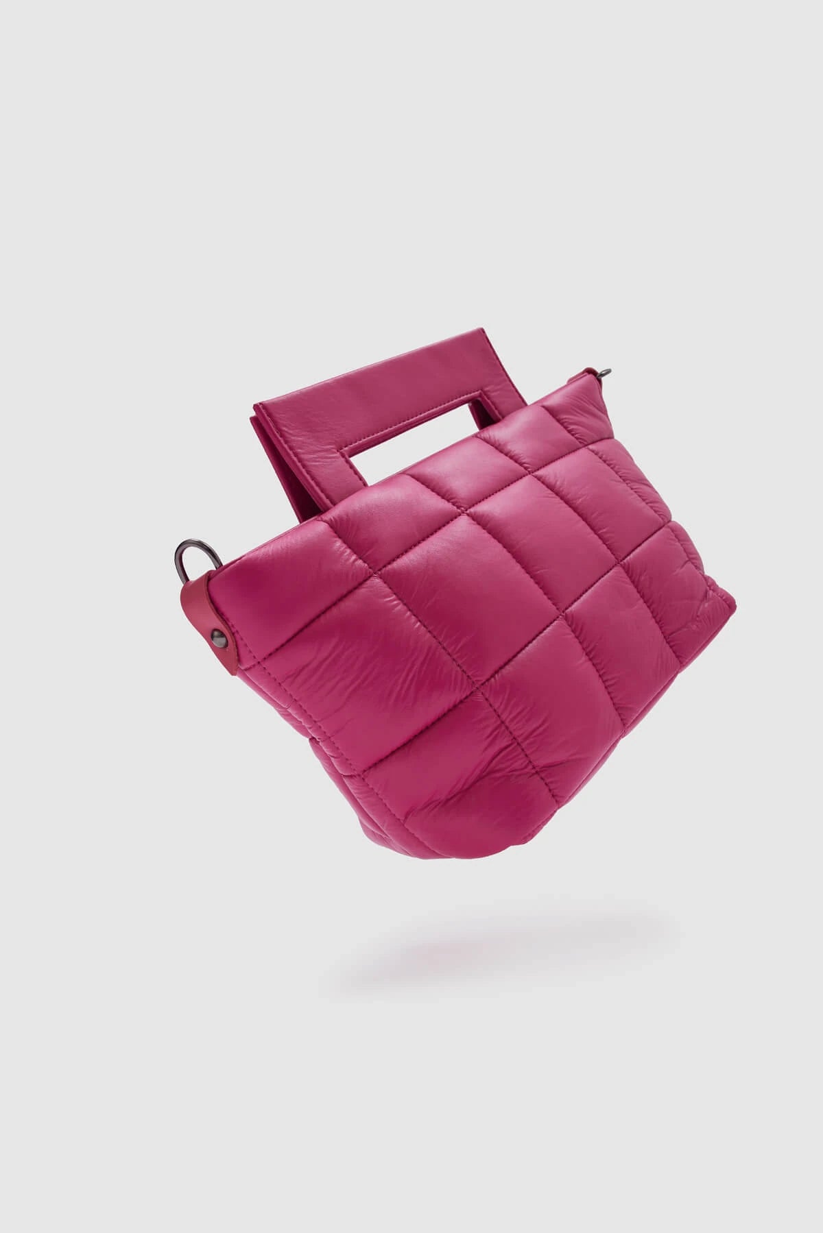 Puff Hand and Shoulder Bag handbag LUNARITY GARAGE Pink  