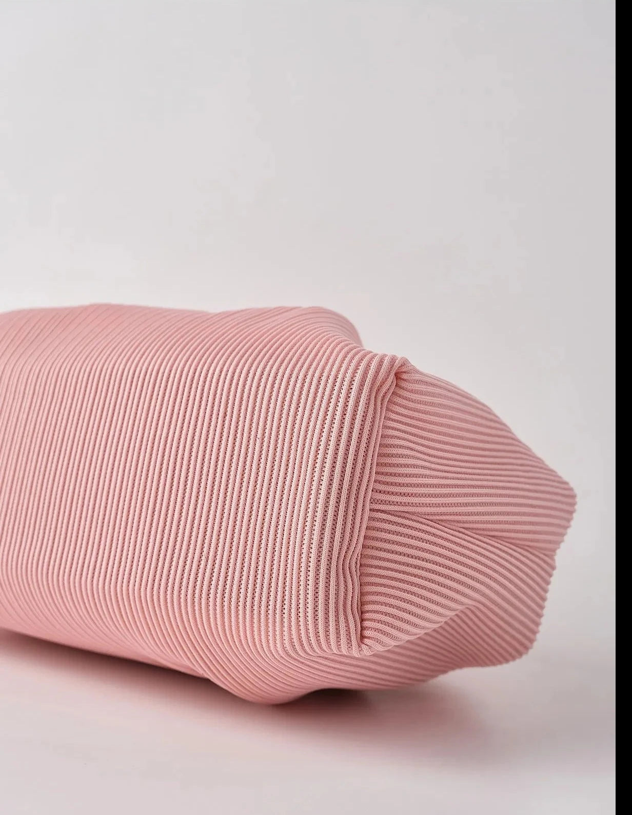 Elegant Fuschia Pleated Clutch Handbag clutch LUNARITY GARAGE