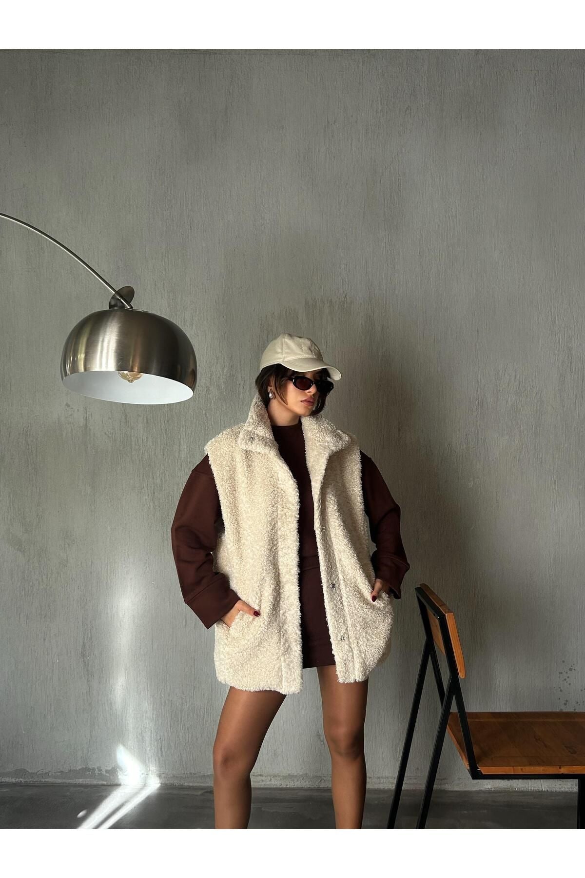Plush Lined Snap Vest Vest LunarityGarage