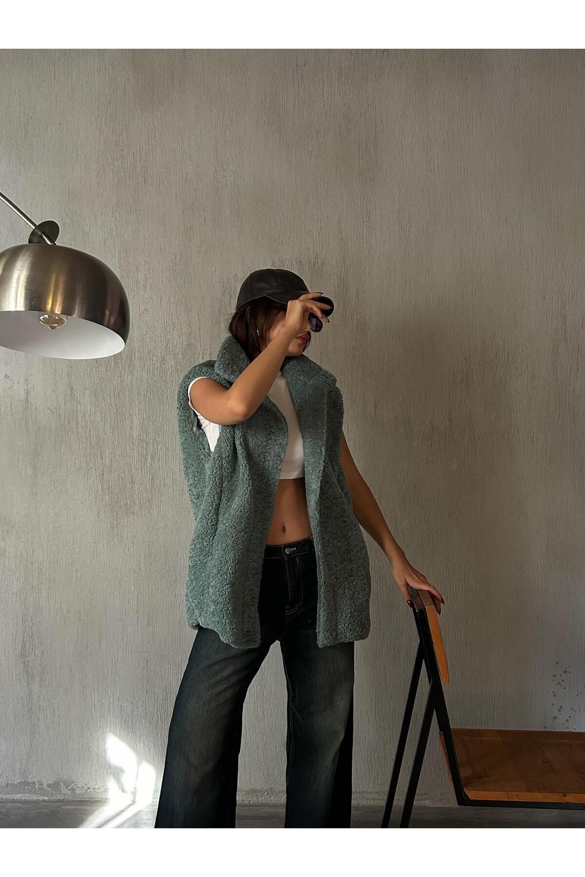 Plush Lined Snap Vest Vest LunarityGarage
