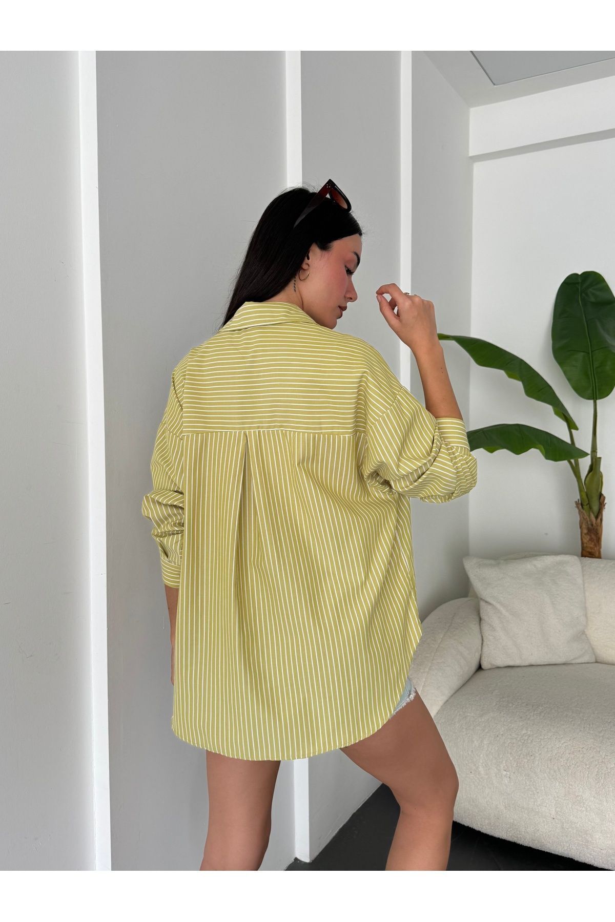 Striped Oversized Shirt