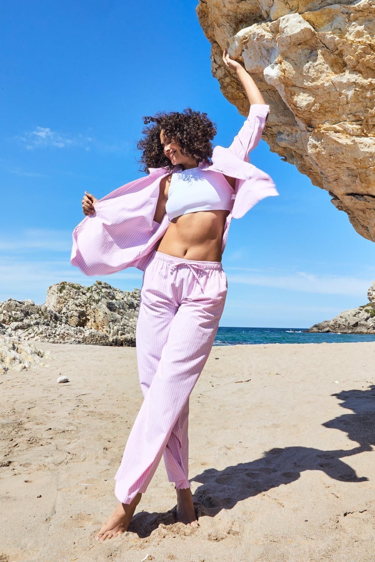 Striped Oversized Shirt