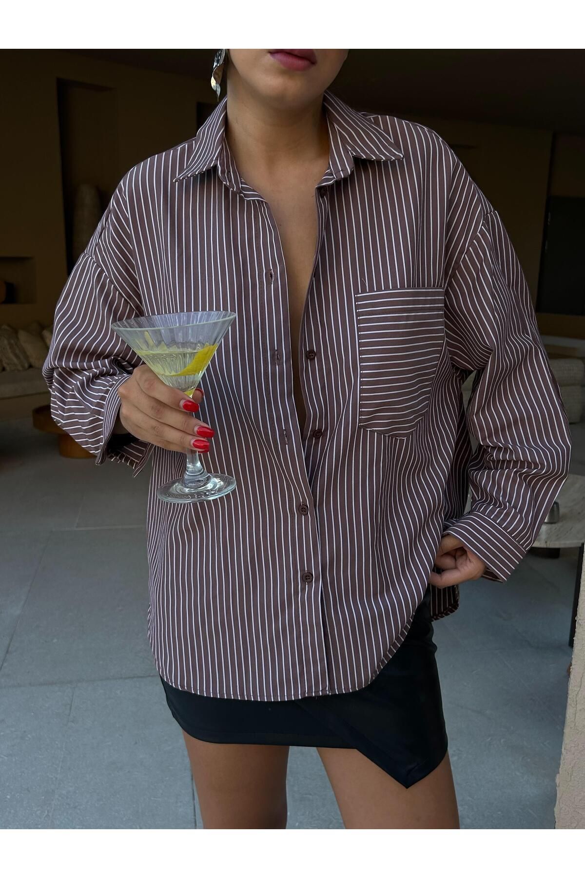 Striped Oversized Shirt