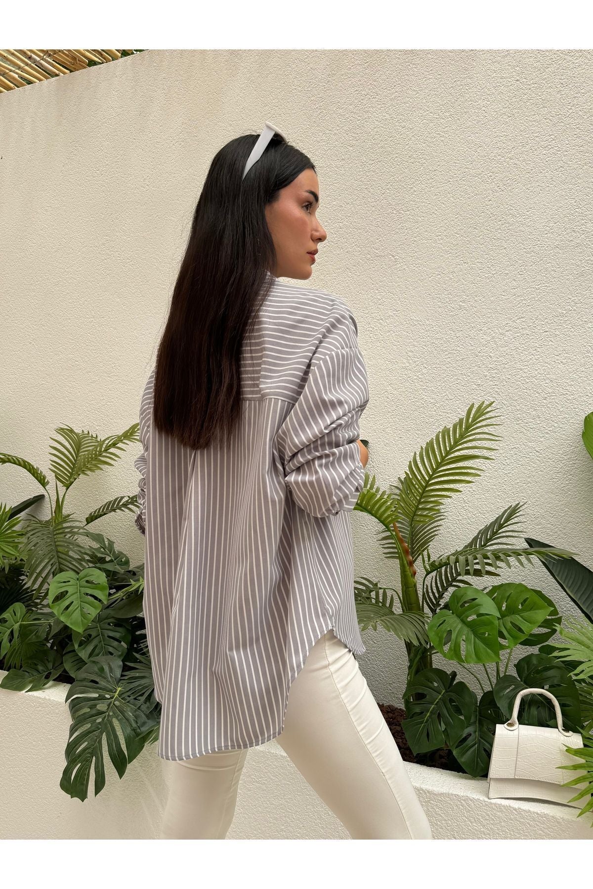 Striped Oversized Shirt