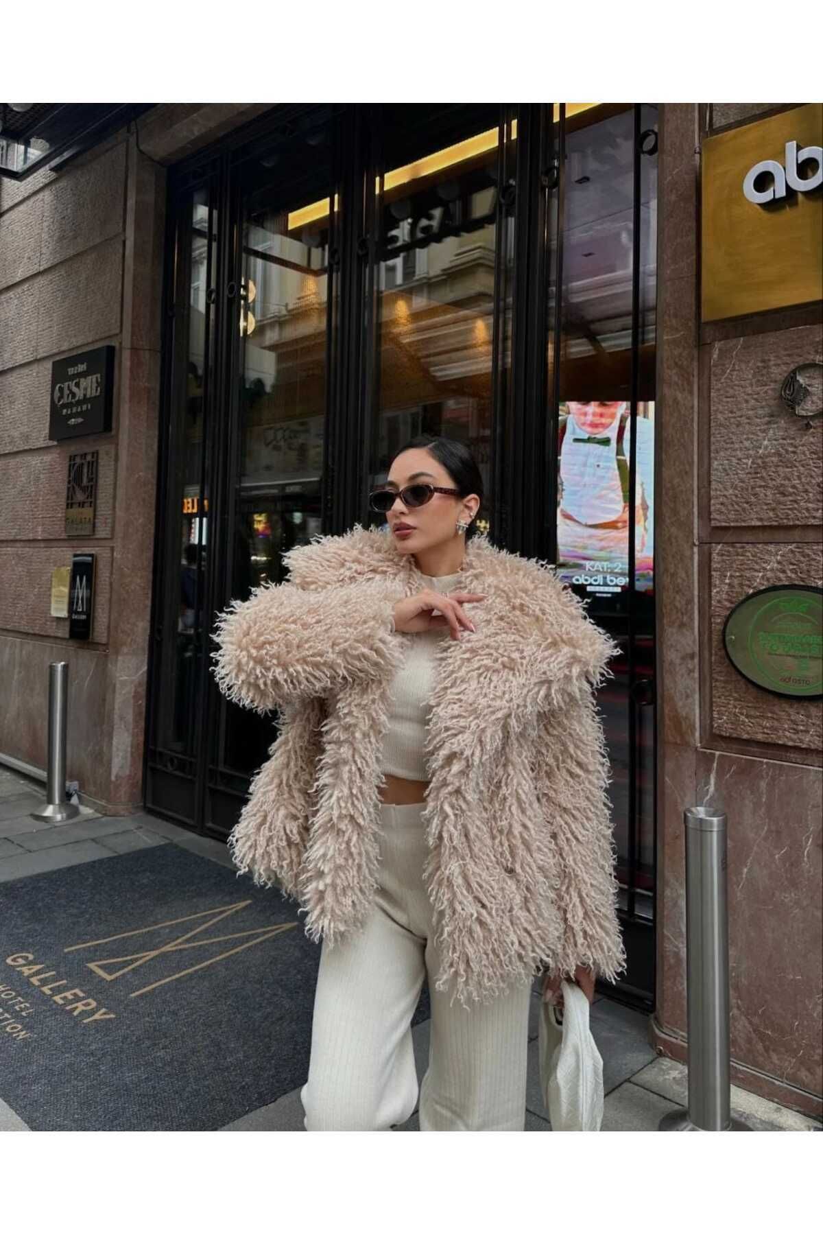 Stylish Faux Fur Winter Coat
