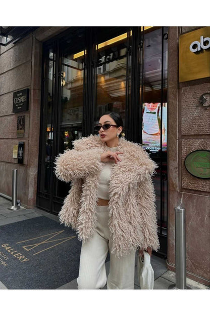 Stylish Faux Fur Winter Coat