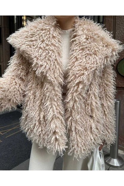 Stylish Faux Fur Winter Coat