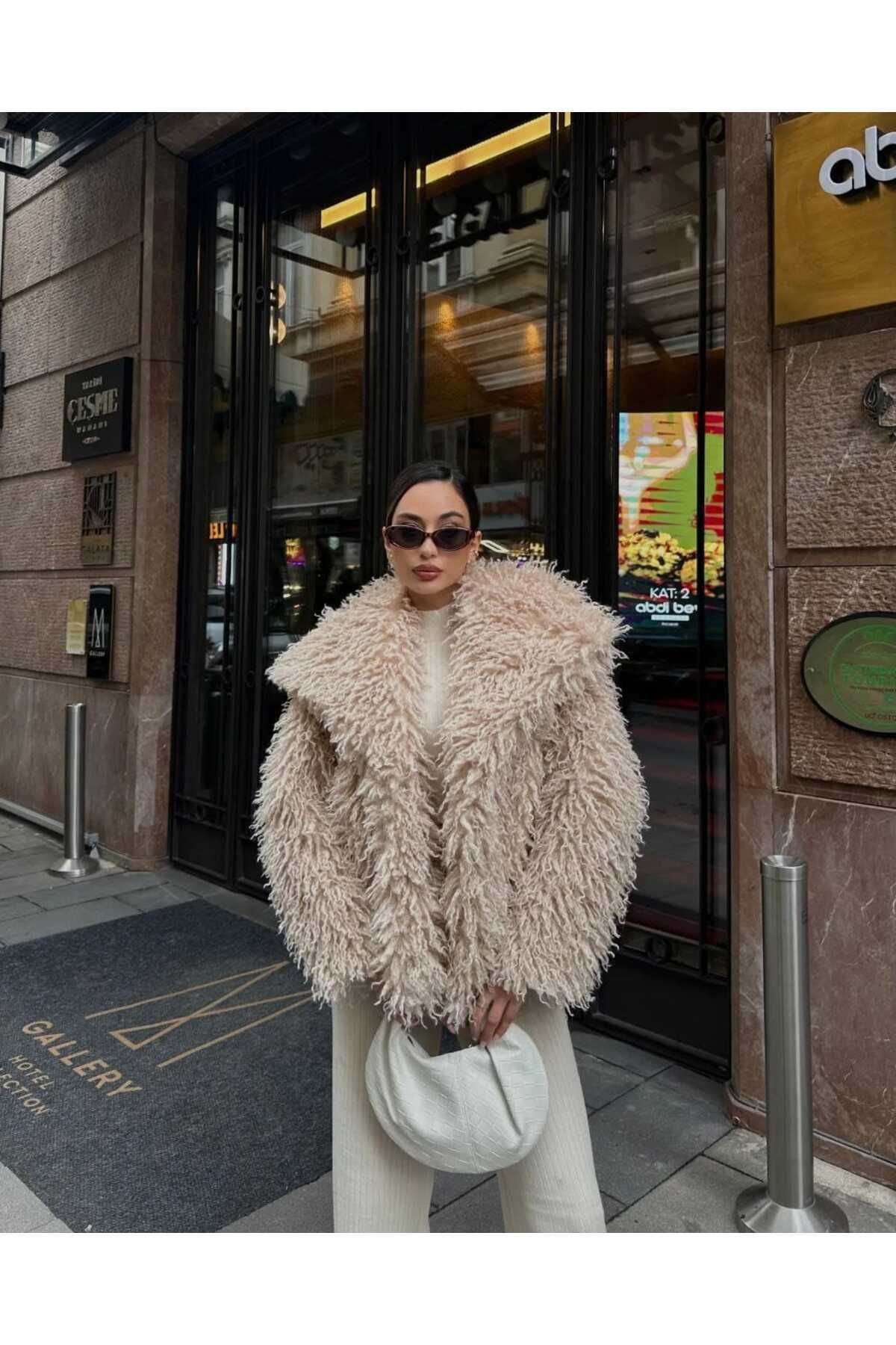 Stylish Faux Fur Winter Coat