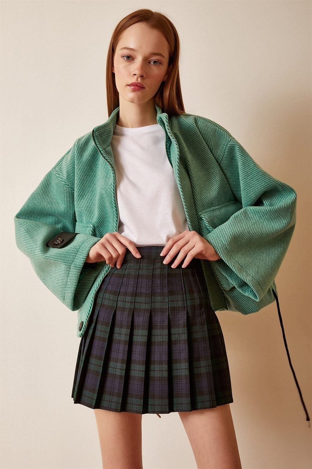 Women's Lace-up Crop Jacket jacket LunarityGarage