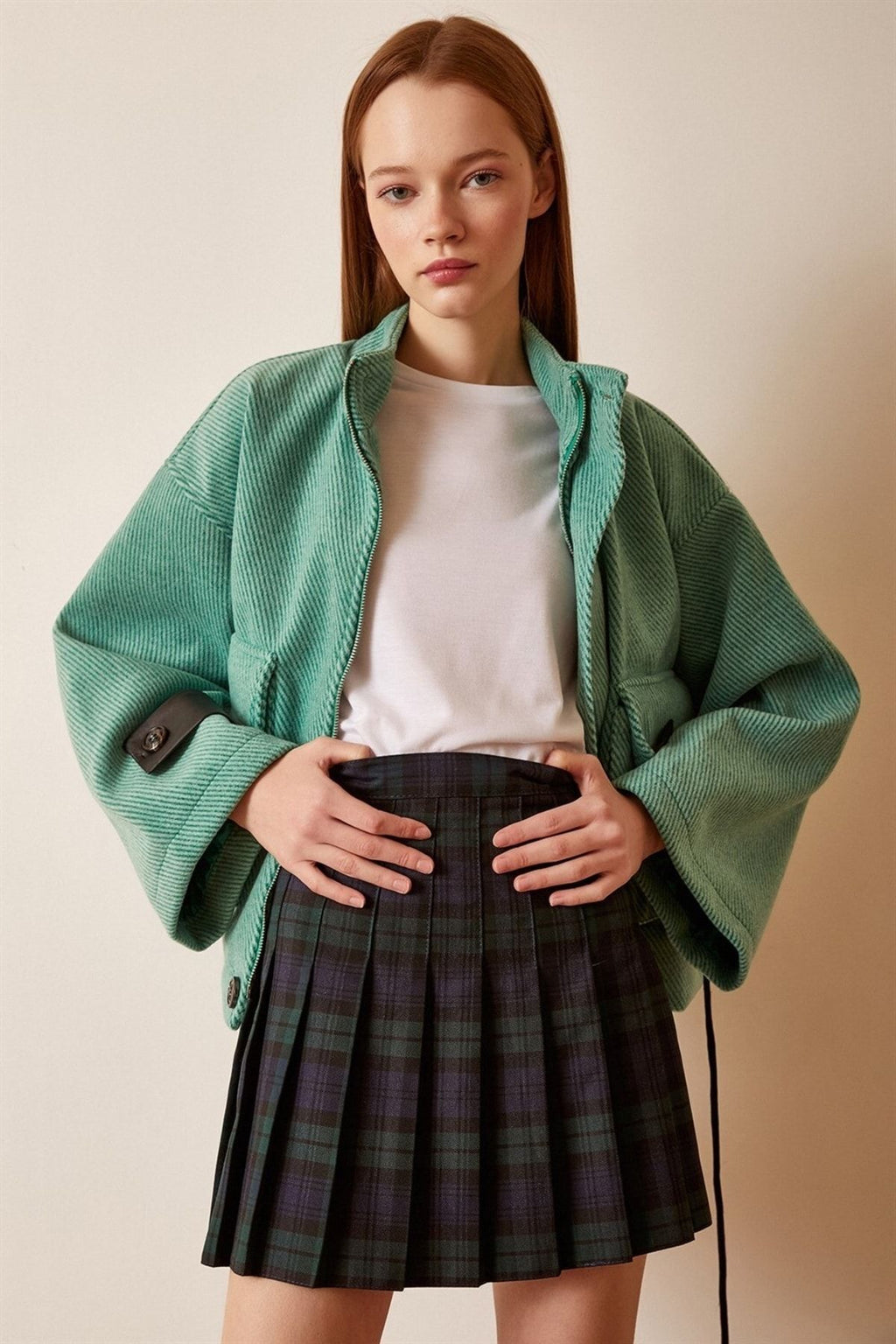 Women's Lace-up Crop Jacket jacket LunarityGarage