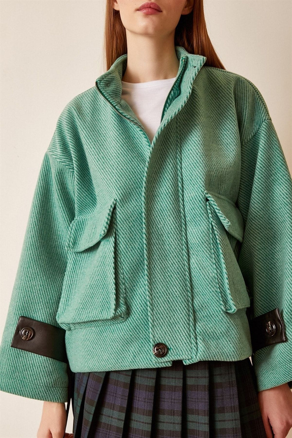 Women's Lace-up Crop Jacket jacket LunarityGarage