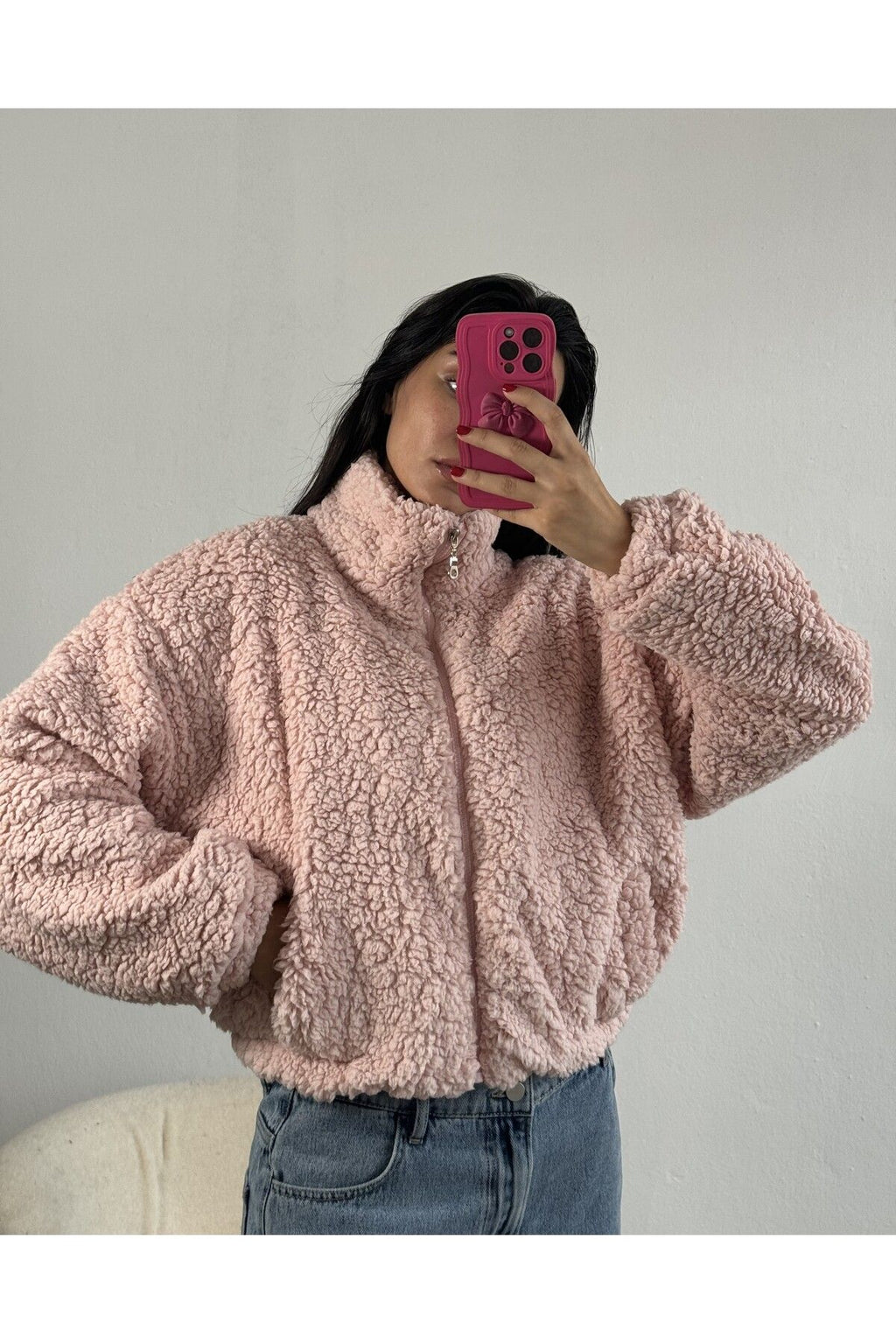 Oversized Plush Coat plush coat LunarityGarage