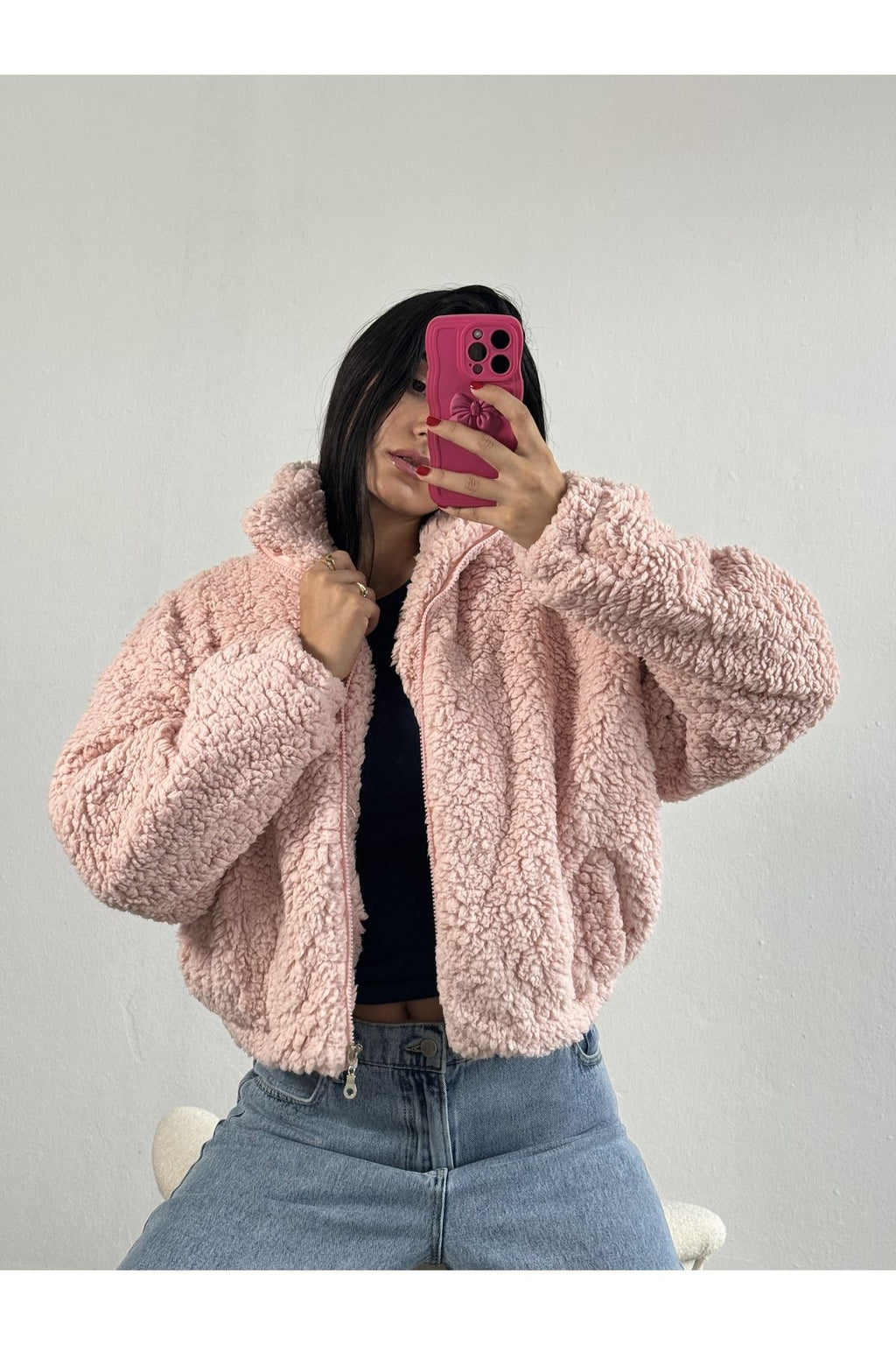 Oversized Plush Coat plush coat LunarityGarage