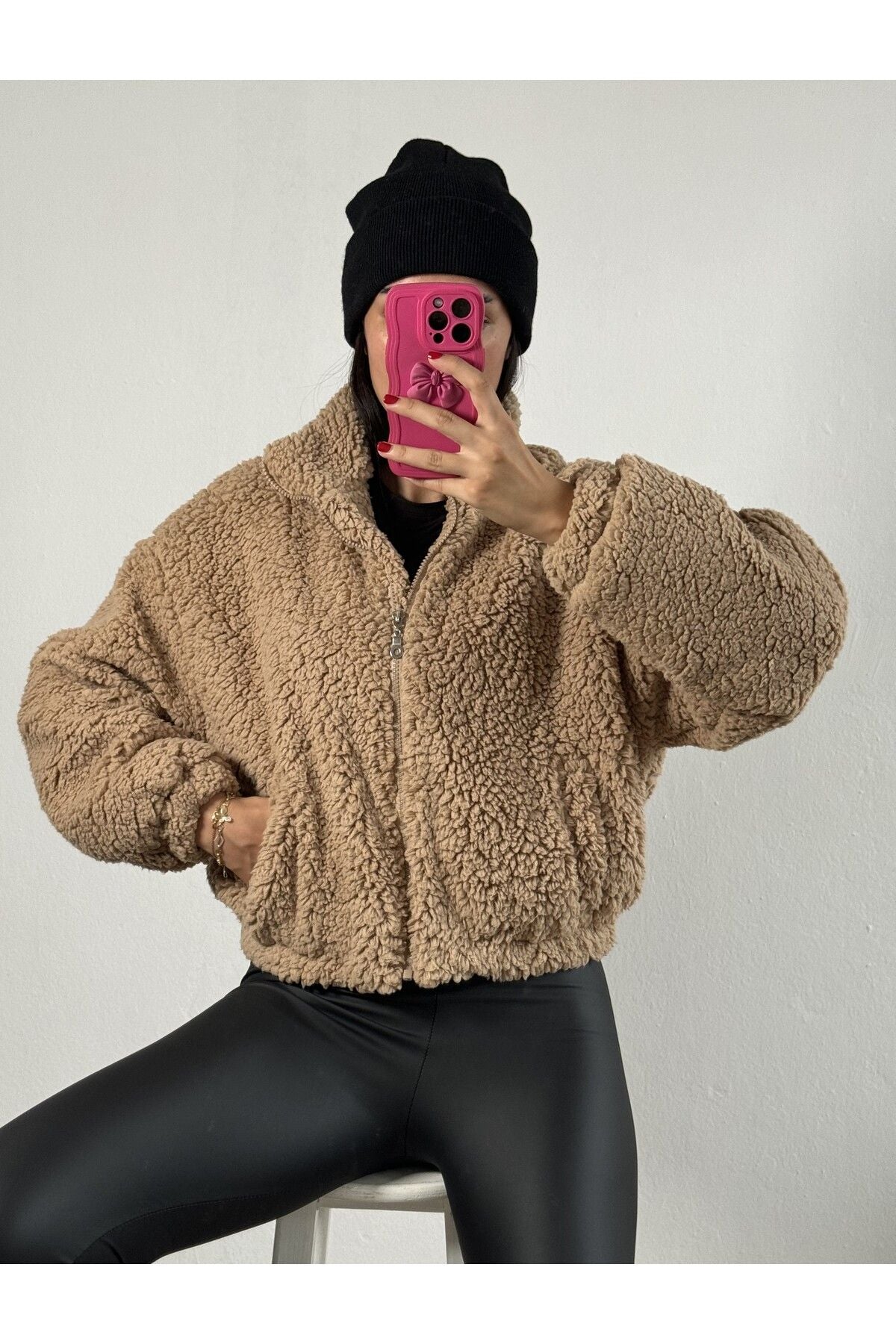 Oversized Plush Coat plush coat LunarityGarage