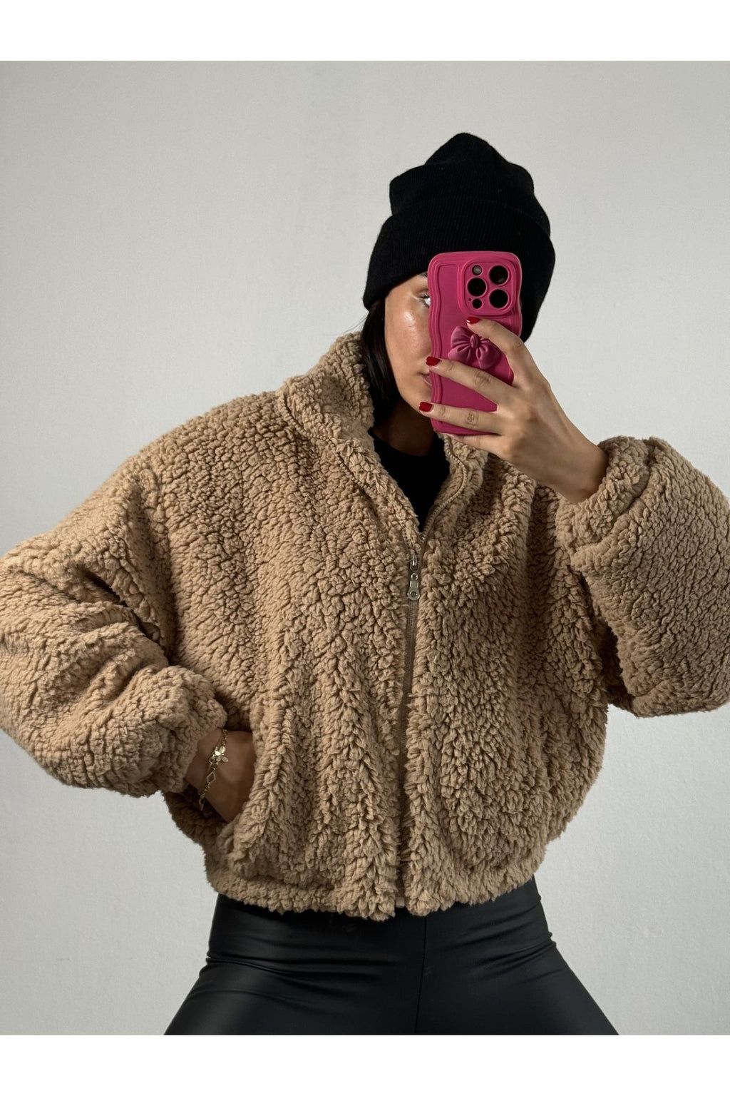 Oversized Plush Coat plush coat LunarityGarage