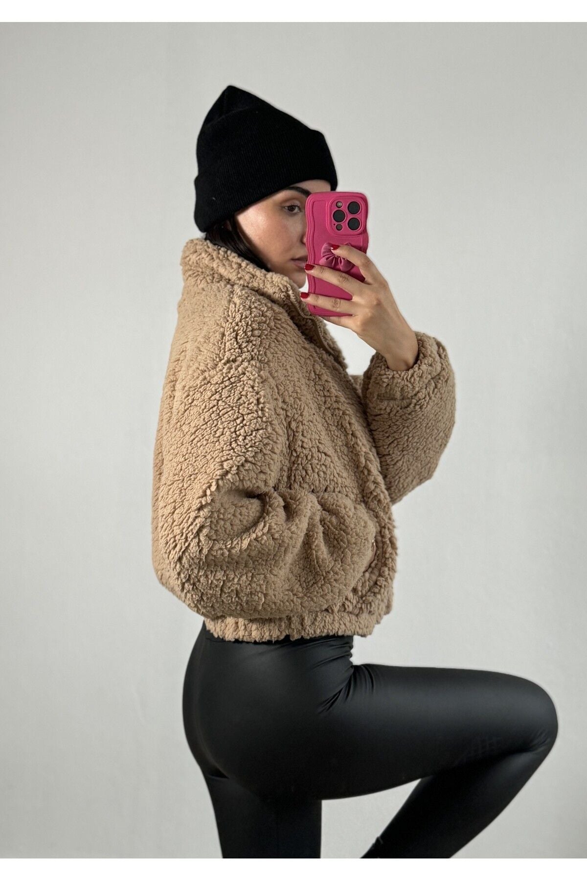 Oversized Plush Coat plush coat LunarityGarage