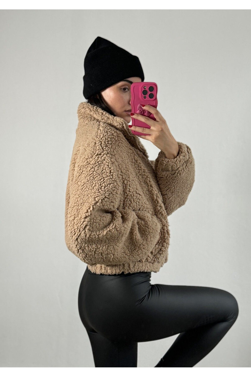 Oversized Plush Coat plush coat LunarityGarage