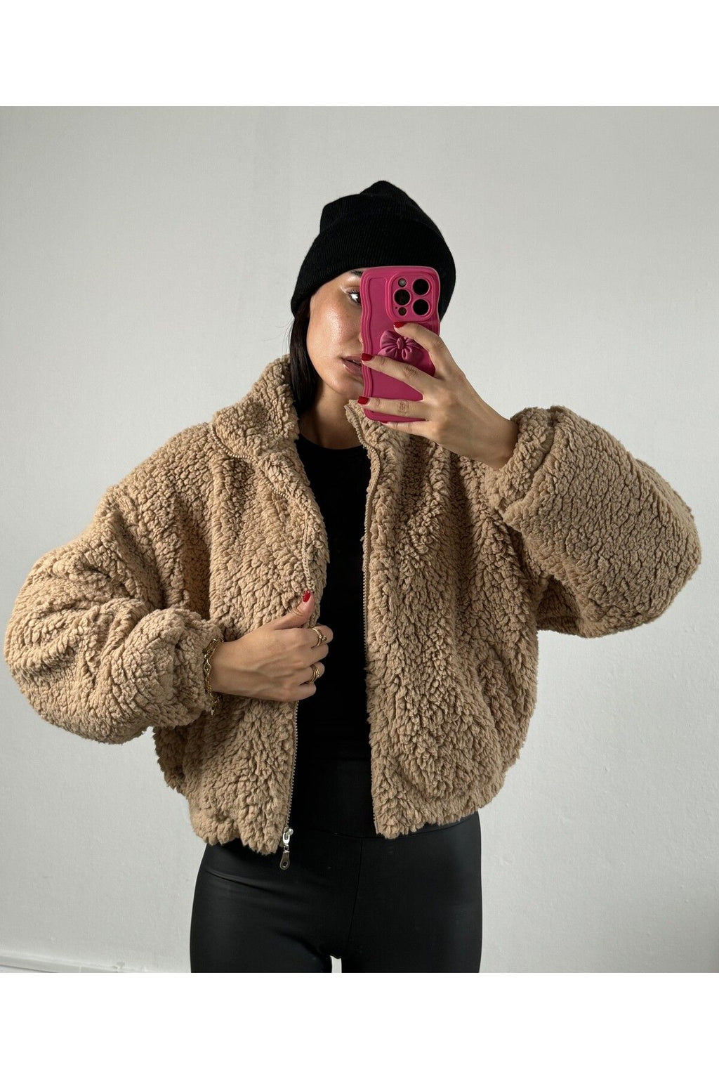 Oversized Plush Coat plush coat LunarityGarage