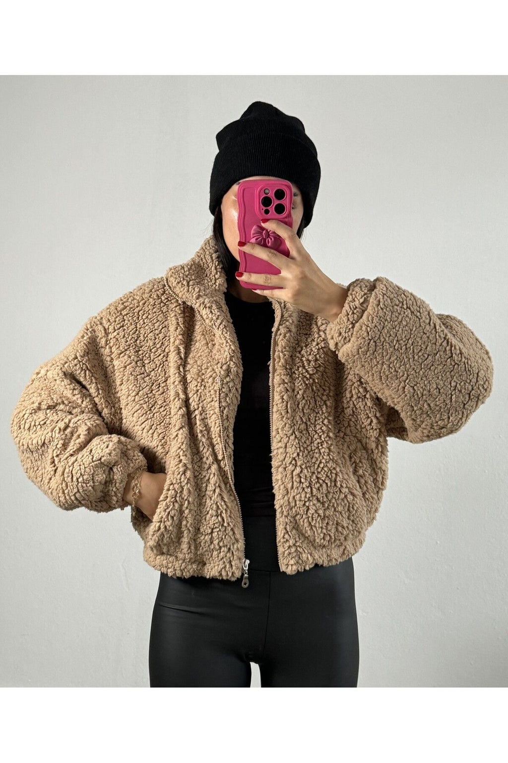 Oversized Plush Coat plush coat LunarityGarage