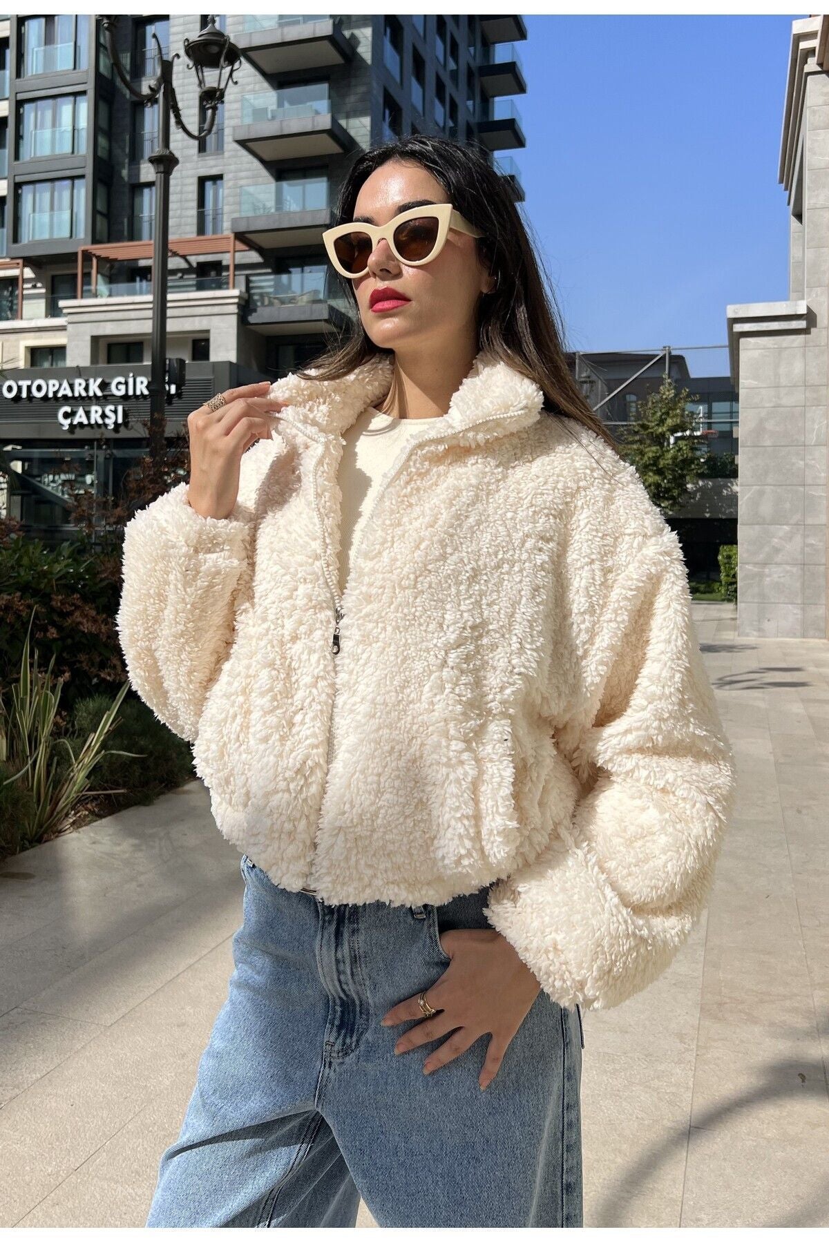 Oversized Plush Coat plush coat LunarityGarage