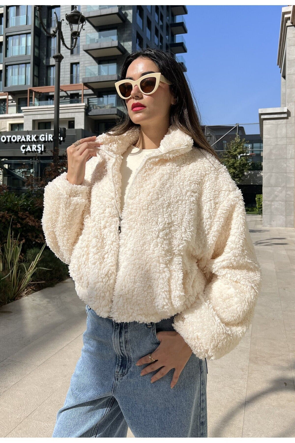 Oversized Plush Coat plush coat LunarityGarage