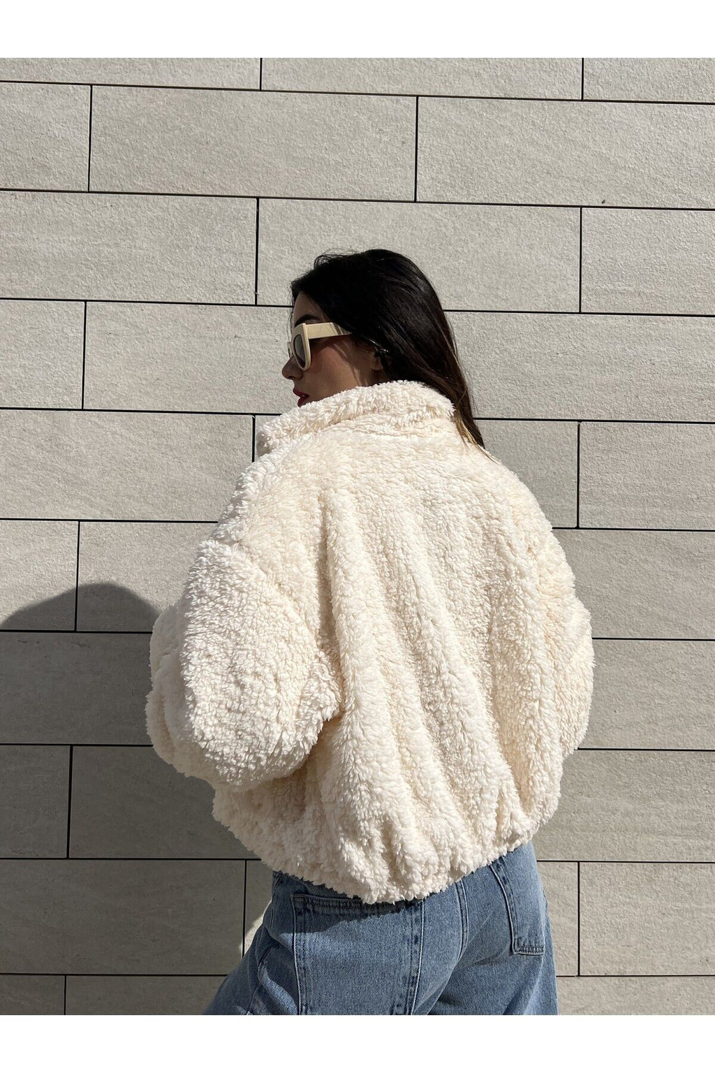 Oversized Plush Coat plush coat LunarityGarage