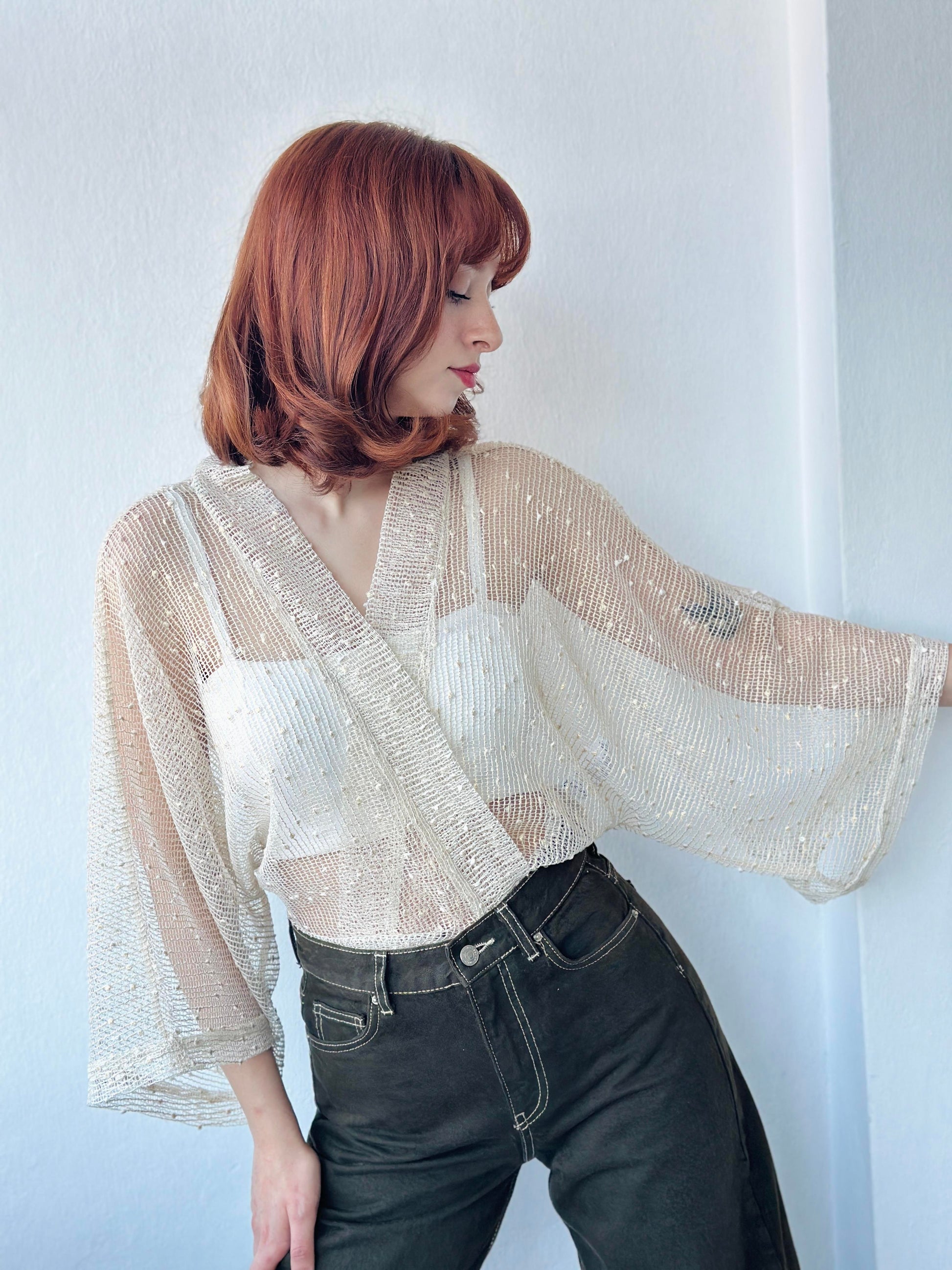 Mesh Model Mini Kimono kimono LUNARITY GARAGE