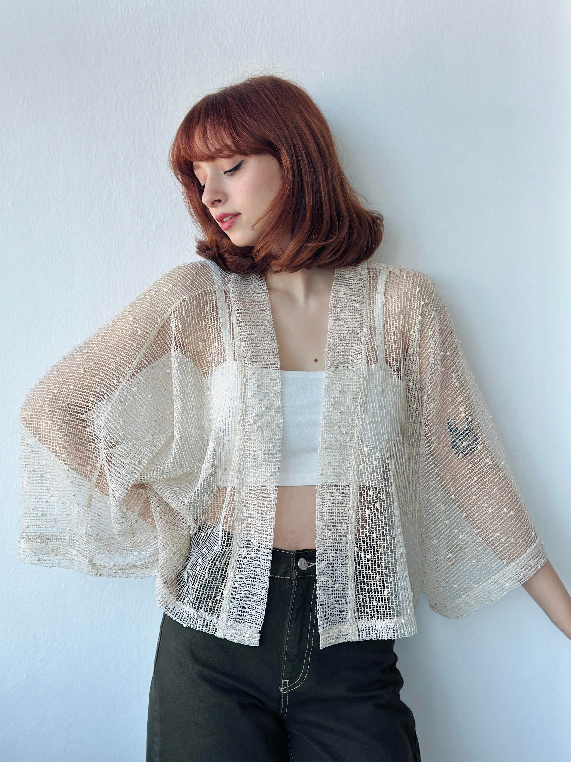 Mesh Model Mini Kimono kimono LUNARITY GARAGE