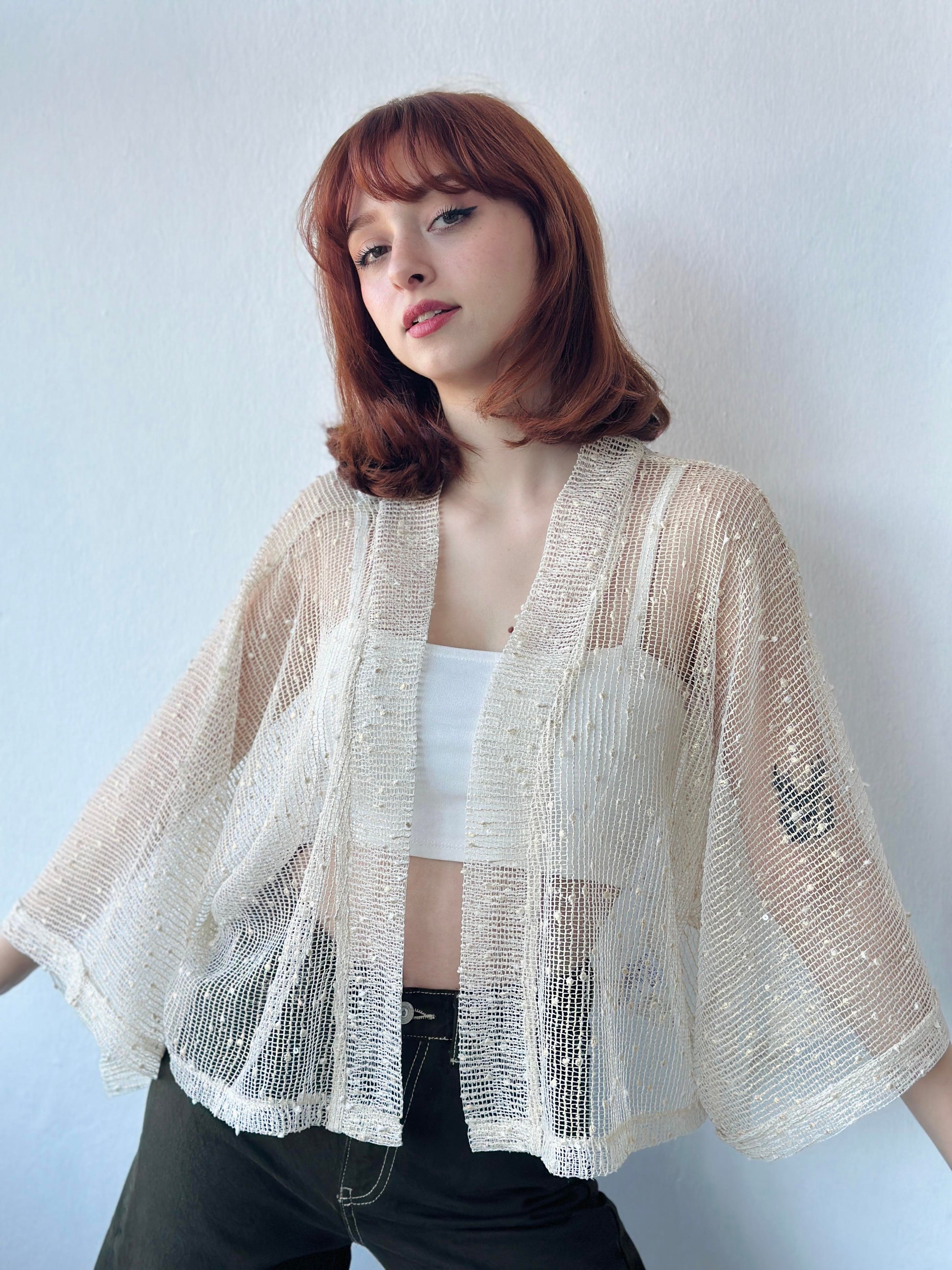 Mesh Model Mini Kimono kimono LUNARITY GARAGE